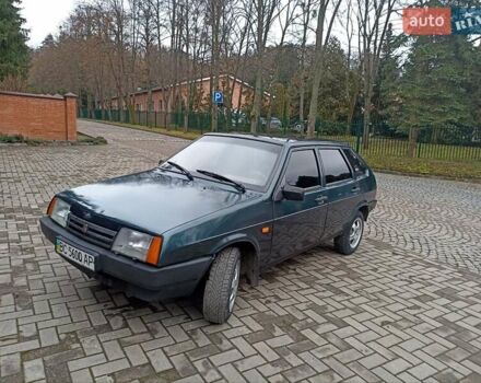 Зеленый ВАЗ 2109, объемом двигателя 1.46 л и пробегом 215 тыс. км за 1450 $, фото 1 на Automoto.ua