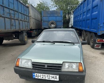Зеленый ВАЗ 2109, объемом двигателя 1.6 л и пробегом 105 тыс. км за 1570 $, фото 1 на Automoto.ua