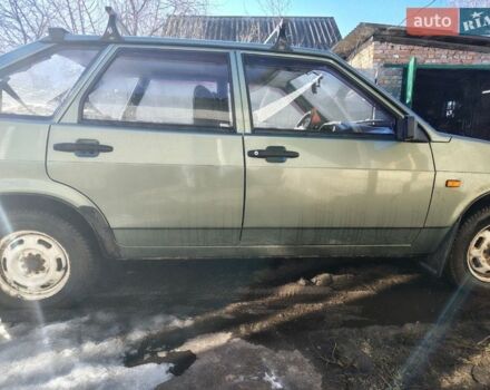Зеленый ВАЗ 2109, объемом двигателя 1.6 л и пробегом 67 тыс. км за 2300 $, фото 1 на Automoto.ua