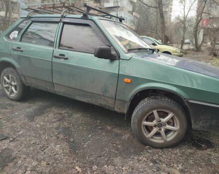 Зеленый ВАЗ 2109, объемом двигателя 1.3 л и пробегом 2 тыс. км за 1000 $, фото 1 на Automoto.ua