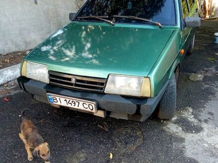 Зелений ВАЗ 2109, об'ємом двигуна 1.6 л та пробігом 300 тис. км за 1000 $, фото 1 на Automoto.ua