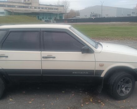 Белый ВАЗ 21093, объемом двигателя 1.5 л и пробегом 44 тыс. км за 1188 $, фото 1 на Automoto.ua