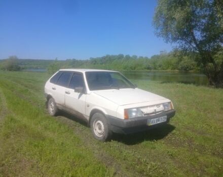 Белый ВАЗ 21093, объемом двигателя 1.5 л и пробегом 80 тыс. км за 1050 $, фото 1 на Automoto.ua