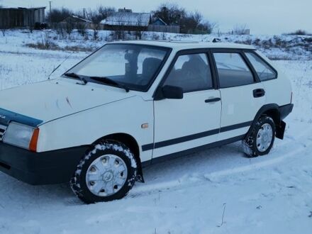 Белый ВАЗ 21093, объемом двигателя 1.5 л и пробегом 160 тыс. км за 1100 $, фото 1 на Automoto.ua