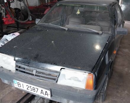 Черный ВАЗ 21093, объемом двигателя 1.3 л и пробегом 200 тыс. км за 558 $, фото 1 на Automoto.ua