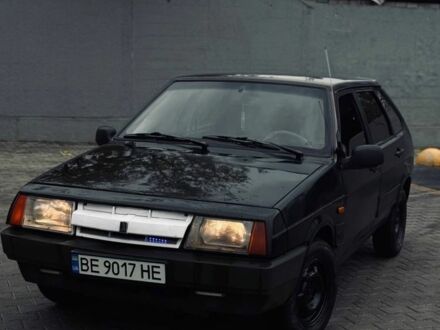 Черный ВАЗ 21093, объемом двигателя 1.5 л и пробегом 130 тыс. км за 1120 $, фото 1 на Automoto.ua