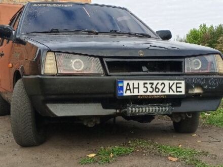 Черный ВАЗ 21093, объемом двигателя 1.5 л и пробегом 325 тыс. км за 584 $, фото 1 на Automoto.ua