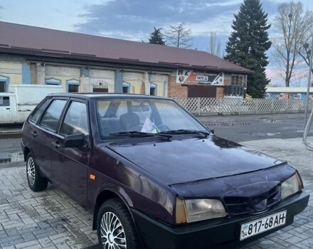 Фиолетовый ВАЗ 21093, объемом двигателя 1.5 л и пробегом 258 тыс. км за 900 $, фото 1 на Automoto.ua