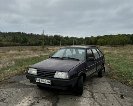Фиолетовый ВАЗ 21093, объемом двигателя 1.3 л и пробегом 55 тыс. км за 750 $, фото 1 на Automoto.ua