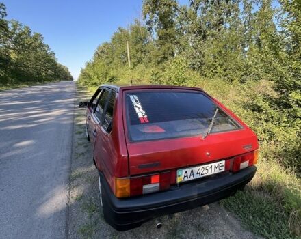 Красный ВАЗ 21093, объемом двигателя 1.5 л и пробегом 2 тыс. км за 600 $, фото 6 на Automoto.ua