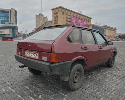 Красный ВАЗ 21093, объемом двигателя 1.5 л и пробегом 215 тыс. км за 1000 $, фото 3 на Automoto.ua