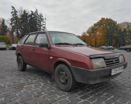 Красный ВАЗ 21093, объемом двигателя 1.5 л и пробегом 215 тыс. км за 1000 $, фото 1 на Automoto.ua
