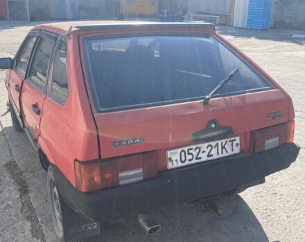 Красный ВАЗ 21093, объемом двигателя 1.5 л и пробегом 300 тыс. км за 606 $, фото 1 на Automoto.ua