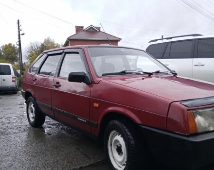 Красный ВАЗ 21093, объемом двигателя 0 л и пробегом 100 тыс. км за 599 $, фото 1 на Automoto.ua