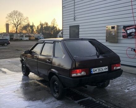 Красный ВАЗ 21093, объемом двигателя 1.5 л и пробегом 177 тыс. км за 1300 $, фото 5 на Automoto.ua