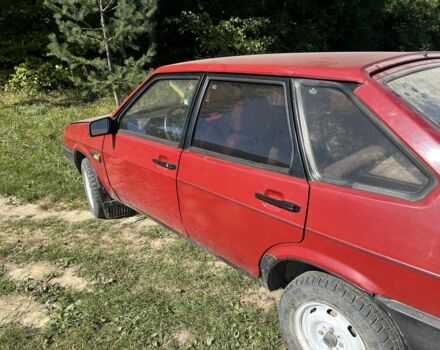 Красный ВАЗ 21093, объемом двигателя 1.5 л и пробегом 40 тыс. км за 1200 $, фото 1 на Automoto.ua