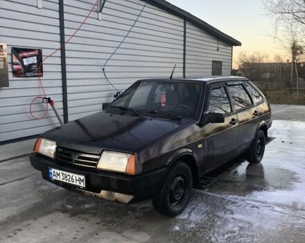 Красный ВАЗ 21093, объемом двигателя 1.5 л и пробегом 177 тыс. км за 1300 $, фото 1 на Automoto.ua