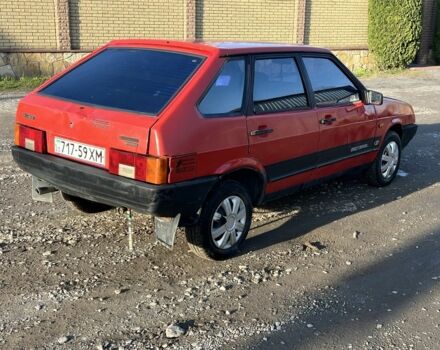 Красный ВАЗ 21093, объемом двигателя 1.5 л и пробегом 222 тыс. км за 500 $, фото 3 на Automoto.ua