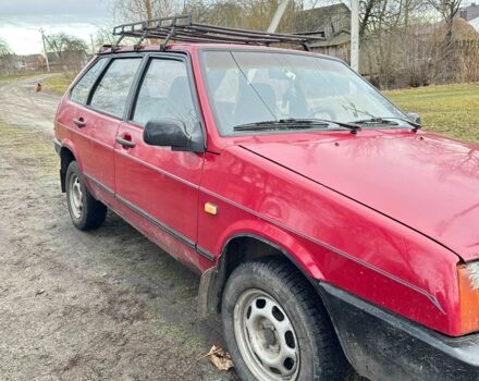 Красный ВАЗ 21093, объемом двигателя 1.5 л и пробегом 50 тыс. км за 1150 $, фото 4 на Automoto.ua