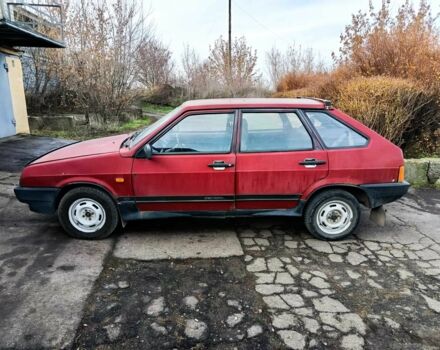 Красный ВАЗ 21093, объемом двигателя 1.5 л и пробегом 400 тыс. км за 520 $, фото 1 на Automoto.ua