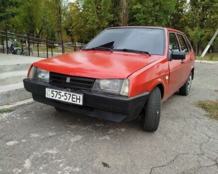 Красный ВАЗ 21093, объемом двигателя 1.3 л и пробегом 1 тыс. км за 591 $, фото 1 на Automoto.ua