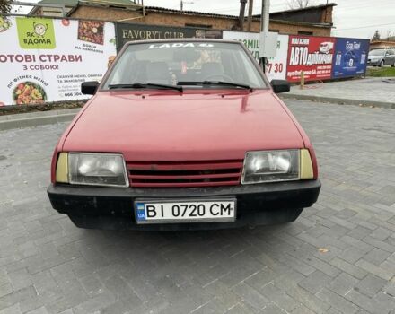 Красный ВАЗ 21093, объемом двигателя 1.5 л и пробегом 200 тыс. км за 950 $, фото 1 на Automoto.ua