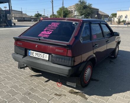 Красный ВАЗ 21093, объемом двигателя 1.6 л и пробегом 188 тыс. км за 2600 $, фото 1 на Automoto.ua