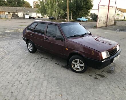 Красный ВАЗ 21093, объемом двигателя 1.5 л и пробегом 160 тыс. км за 1000 $, фото 1 на Automoto.ua
