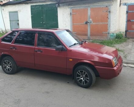 Красный ВАЗ 21093, объемом двигателя 1 л и пробегом 700 тыс. км за 1650 $, фото 3 на Automoto.ua