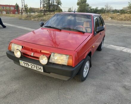 Красный ВАЗ 21093, объемом двигателя 1.3 л и пробегом 140 тыс. км за 1700 $, фото 1 на Automoto.ua