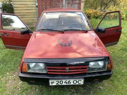 Красный ВАЗ 21093, объемом двигателя 1.3 л и пробегом 66 тыс. км за 650 $, фото 1 на Automoto.ua