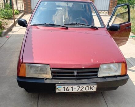 Красный ВАЗ 21093, объемом двигателя 1 л и пробегом 2 тыс. км за 1500 $, фото 1 на Automoto.ua