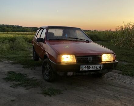 Красный ВАЗ 21093, объемом двигателя 1.5 л и пробегом 250 тыс. км за 750 $, фото 1 на Automoto.ua