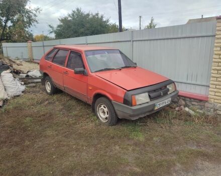 Красный ВАЗ 21093, объемом двигателя 1.5 л и пробегом 230 тыс. км за 428 $, фото 1 на Automoto.ua