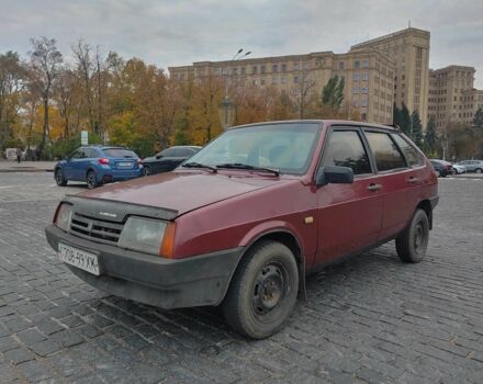 Красный ВАЗ 21093, объемом двигателя 1.5 л и пробегом 215 тыс. км за 1000 $, фото 1 на Automoto.ua