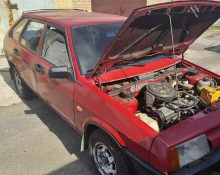 Красный ВАЗ 21093, объемом двигателя 1.5 л и пробегом 160 тыс. км за 800 $, фото 1 на Automoto.ua