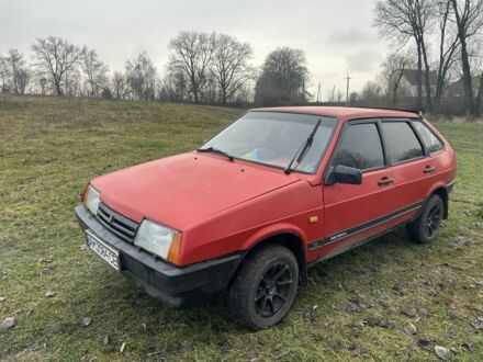 Красный ВАЗ 21093, объемом двигателя 1.5 л и пробегом 60 тыс. км за 950 $, фото 1 на Automoto.ua
