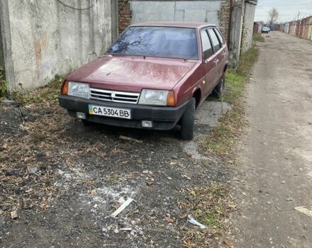 Красный ВАЗ 21093, объемом двигателя 1.5 л и пробегом 100 тыс. км за 700 $, фото 1 на Automoto.ua