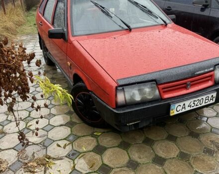 Красный ВАЗ 21093, объемом двигателя 1.5 л и пробегом 160 тыс. км за 1600 $, фото 1 на Automoto.ua