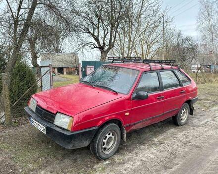 Красный ВАЗ 21093, объемом двигателя 1.5 л и пробегом 50 тыс. км за 1400 $, фото 1 на Automoto.ua
