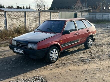 Красный ВАЗ 21093, объемом двигателя 1.5 л и пробегом 222 тыс. км за 500 $, фото 1 на Automoto.ua