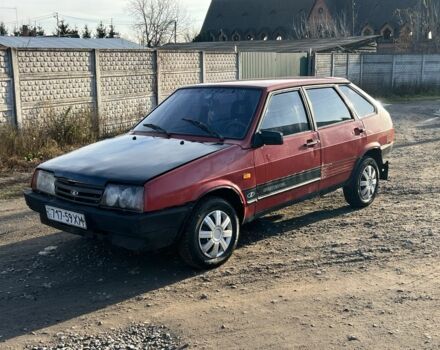 Красный ВАЗ 21093, объемом двигателя 1.5 л и пробегом 222 тыс. км за 500 $, фото 1 на Automoto.ua