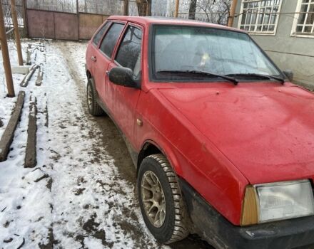 Червоний ВАЗ 21093, об'ємом двигуна 1.5 л та пробігом 100 тис. км за 1000 $, фото 1 на Automoto.ua