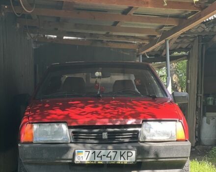 Красный ВАЗ 21093, объемом двигателя 1.5 л и пробегом 40 тыс. км за 1200 $, фото 1 на Automoto.ua