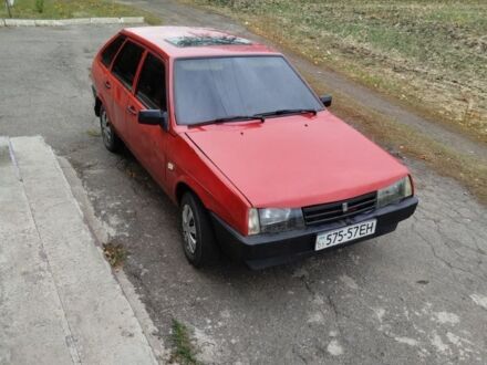 Красный ВАЗ 21093, объемом двигателя 1.3 л и пробегом 1 тыс. км за 591 $, фото 1 на Automoto.ua