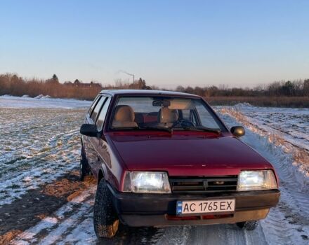 Красный ВАЗ 21093, объемом двигателя 1.5 л и пробегом 352 тыс. км за 1156 $, фото 1 на Automoto.ua