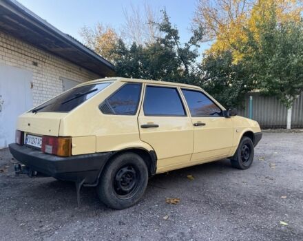 Желтый ВАЗ 21093, объемом двигателя 1.5 л и пробегом 2 тыс. км за 1650 $, фото 3 на Automoto.ua