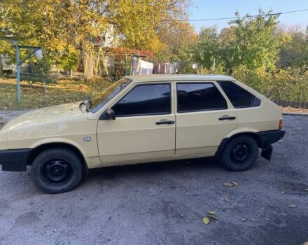 Желтый ВАЗ 21093, объемом двигателя 1.5 л и пробегом 2 тыс. км за 1650 $, фото 1 на Automoto.ua