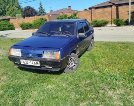 Синий ВАЗ 21093, объемом двигателя 0 л и пробегом 400 тыс. км за 638 $, фото 1 на Automoto.ua