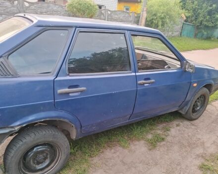 Синий ВАЗ 21093, объемом двигателя 1.3 л и пробегом 1 тыс. км за 600 $, фото 1 на Automoto.ua